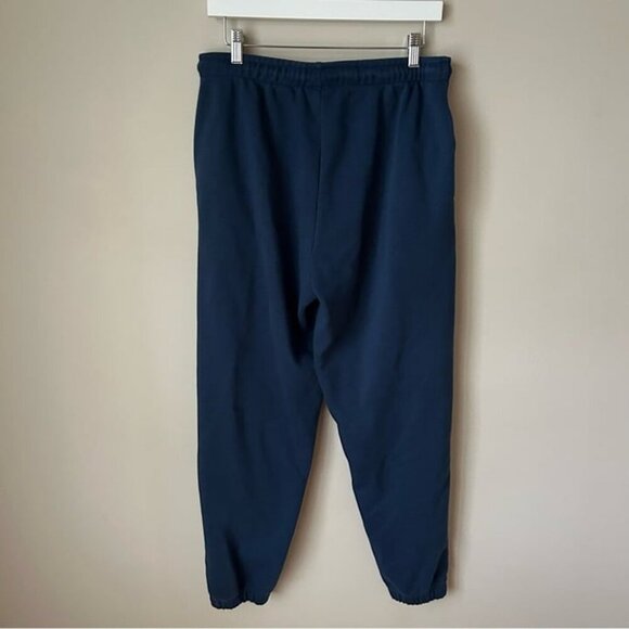 ASOS Collusion Navy Blue Men’s Sweatpants Joggers Pockets Waist Tie Size Large - Picture 5 of 7
